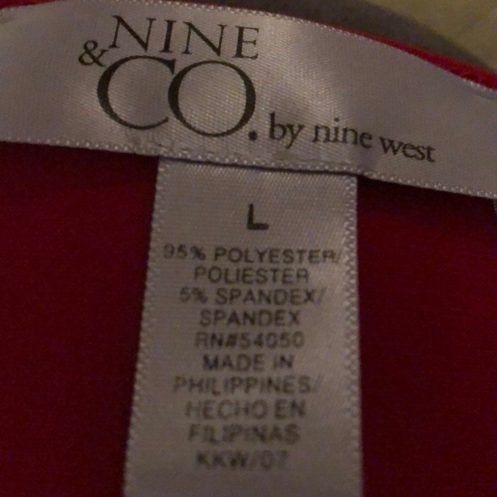 ❤️❤️ Nine & Co Nine West Red Dress❤️❤️ - Picture 7 of 7